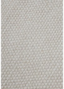 Кремав ръчно изработен килим със смес от вълна 190x280 cm Pradesh Natural White – Elle Decoration