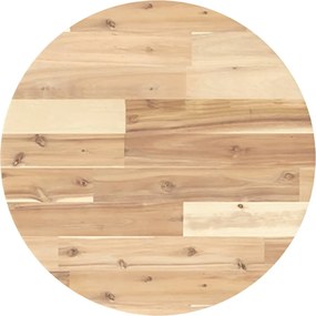 4008689 vidaXL Плот за маса, кръгъл, Ø50x4 см, акациево дърво масив