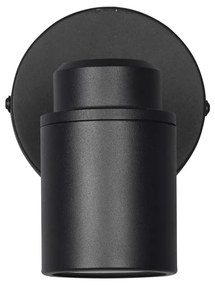 Матово черен метален прожектор 10x9 cm Angelo - Trio