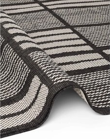 Черен/кремав килим за открито и закрито 160x230 cm Haringey Allington – Ted Baker