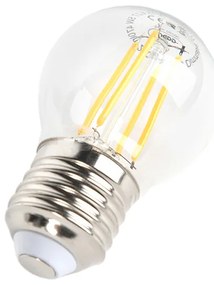 Комплект от 5 E27 димируеми LED крушки с форма на глобус 5W 470lm 2700K