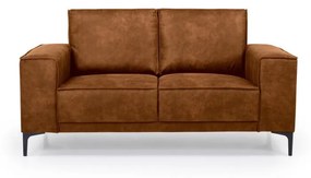 Светлокафяв диван от изкуствена кожа 164 cm Copenhagen - Scandic