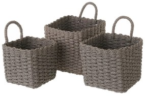 Кошници за хартия в комплект от 3 - Casa Selección