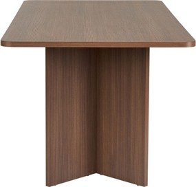 Трапезна маса от декор от орех 90x180 cm Linza – Kalune Design