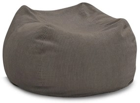 Сивo-кафяв пуф Voltaire – Bobochic Paris