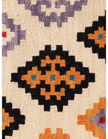 Червена двустранна ръчно изработена вълнена пътека 60x190 cm Kamal Kian – Nouristan