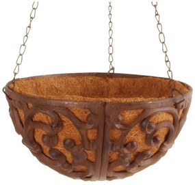 Метална висяща и стенна саксия за цветя ø 26 cm – Esschert Design