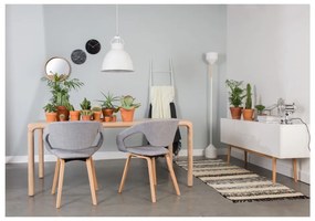 Трапезна маса от декор от ясен 90x220 cm Storm – Zuiver