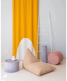 Синя детска възглавница за диван от рипсено кадифе Roll – Wigiwama