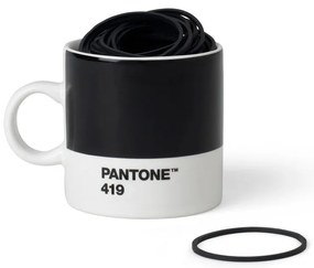 Черна керамична чаша за еспресо 120 ml Espresso Black 419 - Pantone