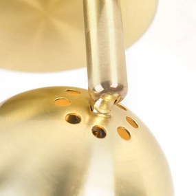 Ретро плафон за таван, месинг, кръгъл - Gissi