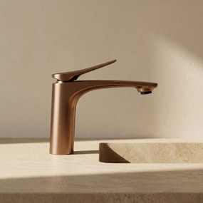 Смесител за мивка PREMIUM REA Vision Copper Brush Low
