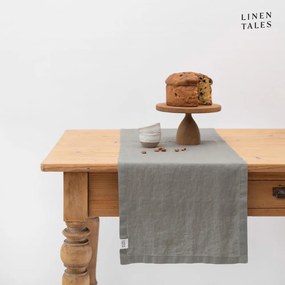 Ленена покривка 40x200 cm Khaki – Linen Tales