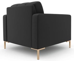 Тъмносиво кресло Bali – Cosmopolitan Design