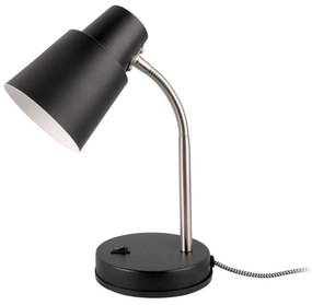 Черна настолна лампа, височина 30 cm Scope - Leitmotiv