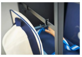 Черен метален подвижен стелаж 42x60 cm Tower – YAMAZAKI