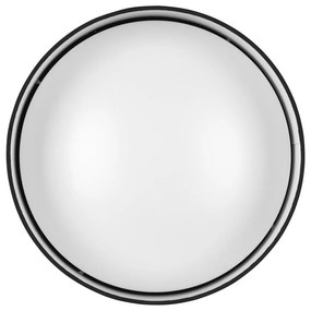 Черно LED осветително тяло за таван ø 30 cm Locarno - Trio