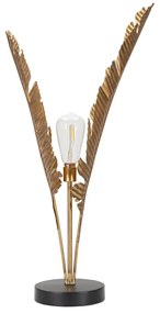 Настолна лампа в златисто (височина 65 cm) Palm - Mauro Ferretti