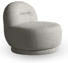 Светлосиво кресло Ovo – Miuform