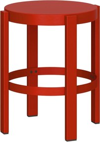 Червен стоманен стол Doon – noo.ma