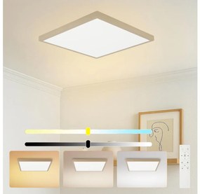 Brilagi - димируемо LED осветително тяло за баня FRAME SMART LED/50W/230V 60x60 IP44 + дистанционно управление