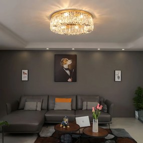 Лампа APP1729-8C 60 cm Gold