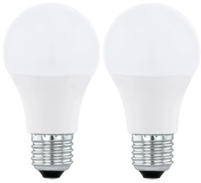 К-кт 2xLED RGBW Димируема крушка A60 E27/9W/230V 2700-6500K + д.у. - Eglo 11587