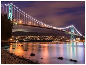 тапет - Lions Gate Bridge - Ванкувър (Канада) 300x231