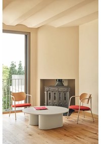 Кремава масичка за кафе 110x111 cm Totem – Teulat