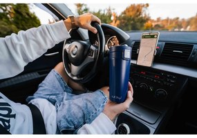 Тъмносиня термочаша за пътуване , 400 ml Fuori - Vialli Design