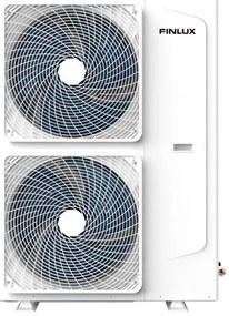 Колонен климатик Finlux 48KA3PH 48000 BTU, 120 м2, А+++, Трифазен, R32, 2100 м3/ч, Бял