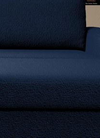 Ъглов Диван Орхидея-Тъмно Синьо-Ляв