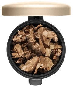 Кош за боклук с педал Brabantia NewIcon 1003209, 30 л, Плавно затваряне, Противоплъзгаща основа, Златен металик