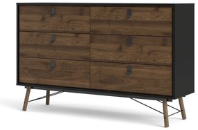 Тъмнокафяв скрин , 150 x 95 cm Ry - Tvilum