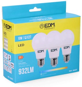 LED крушка EDM E27 10 W F 810 Lm (6400K)