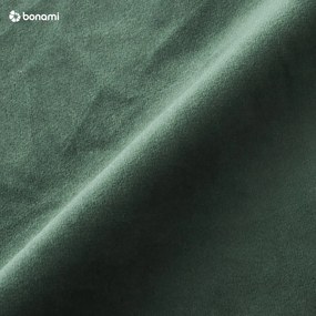 Столче за крака от зелено кадифе Bar - Dutchbone