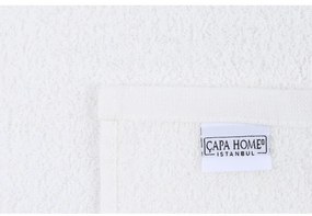 Бели памучни кърпи и хавлии за баня в комплект от 4 броя Linda - Foutastic