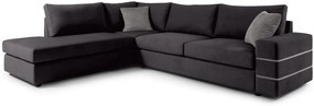 Ъглов диван Holmes-Anthracite-Left