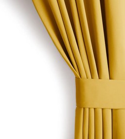 Жълто термо/dimout перде 140x270 cm Kierra – Restilo