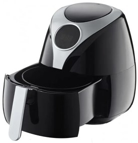 Фритюрник с горещ въздух ZEPHYR ZP 1980 AH , 1600W, 3.2 литра, Дигитален, Таймер, Черен