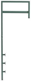 Метална стенна закачалка в цвят мента 3 cm Trento – House Nordic
