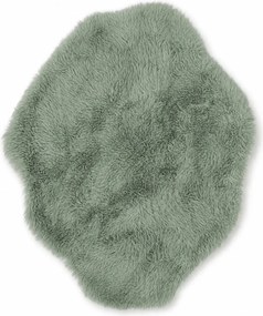 Светлозелен детски килим 90x120 cm Mammoth – Meowbaby