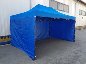 Шатра тип хармоника 3x4,5 синя SQ