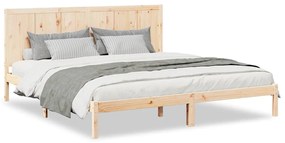 3309249 vidaXL Рамка за легло без матрак, 200x210 см, масивна дървесина