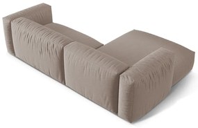 Бежов модулен ъглов диван (ляв ъгъл) Martina – Micadoni Home