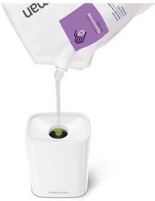 Дозатор за сапун от бяла стомана 473 ml Pulse - simplehuman