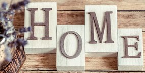 Картина на платно – Буквички Home