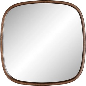 Стенно огледало масивно дърво 50x50 cm Nyko – White Label