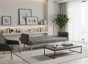 Разтегателен диван Condor-Сив