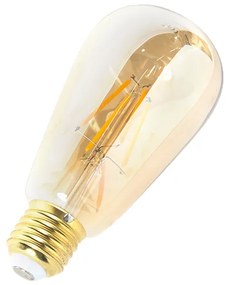 Комплект от 3 E27 димируеми LED крушки ST64 Goldline 5W 380lm 2200K